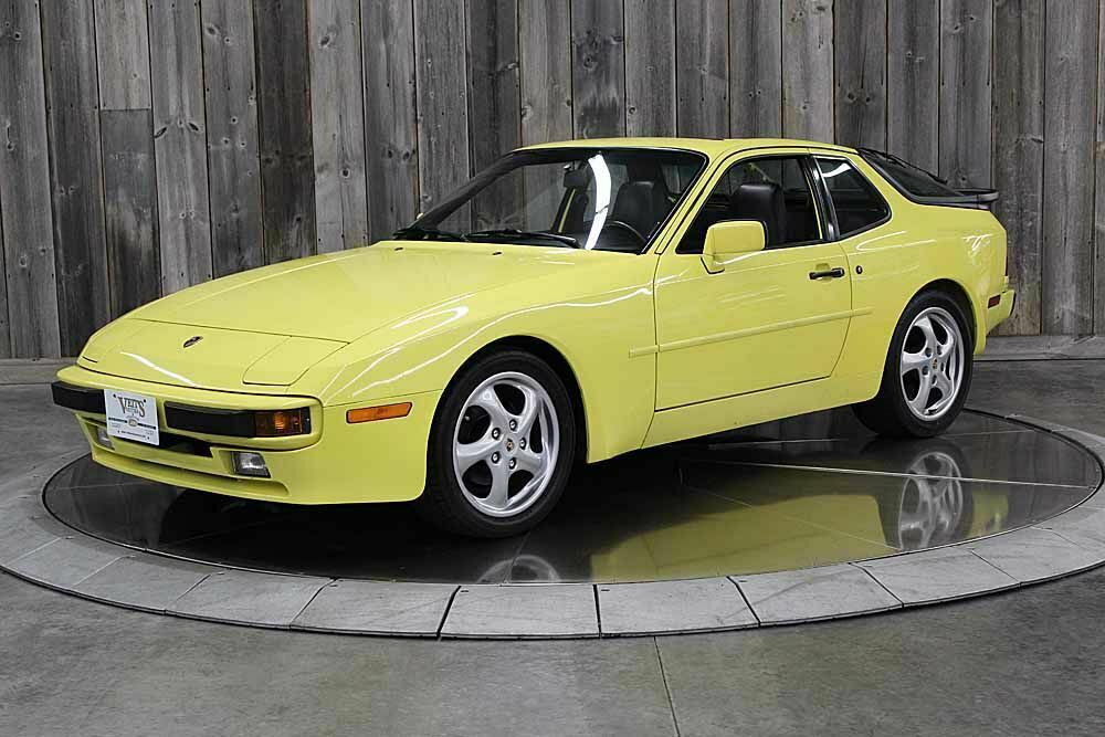 1987 Porsche 944 Yellow